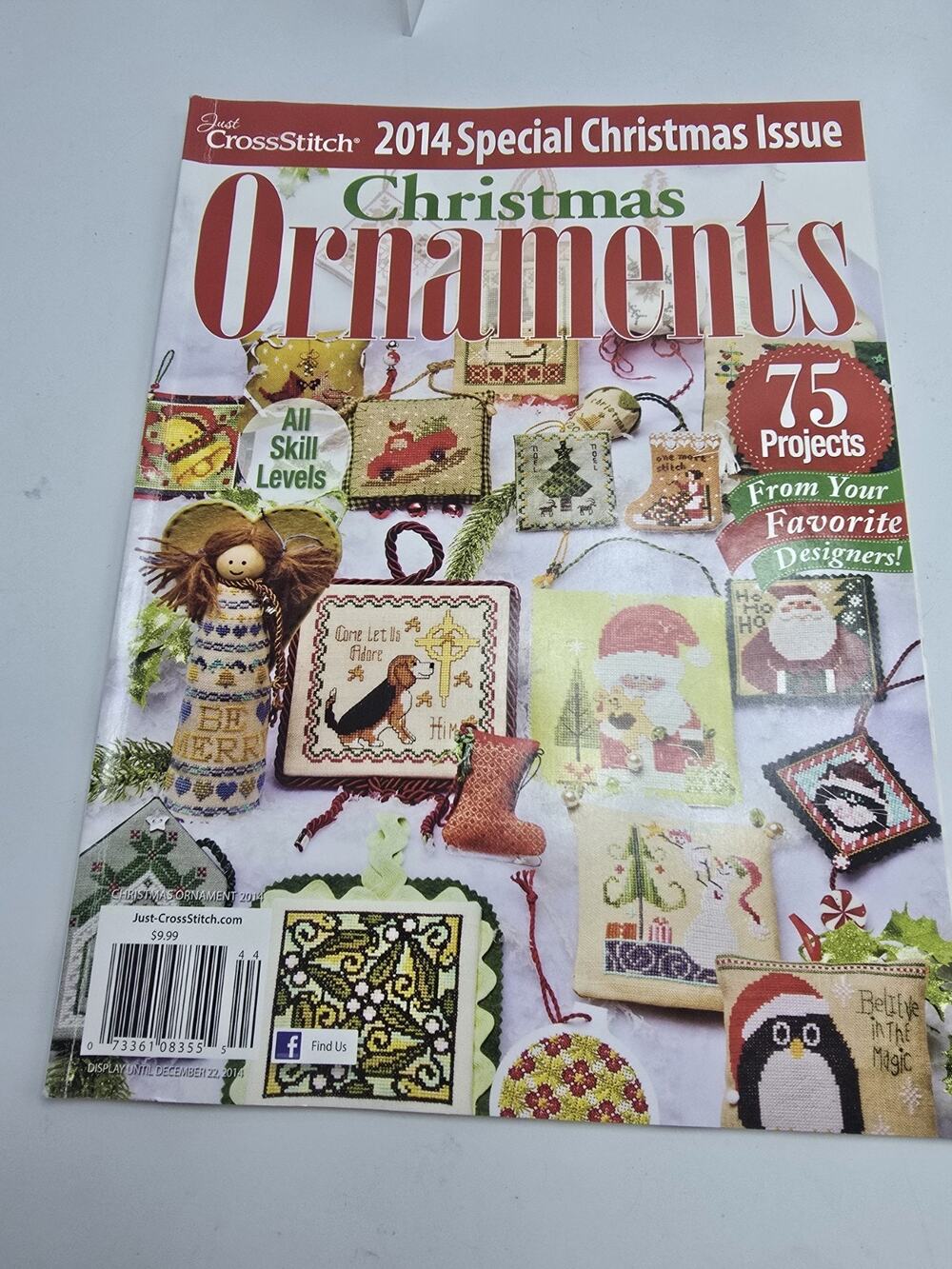 Just Cross Stitch - Special Christmas Issue - Christmas Ornaments 2014